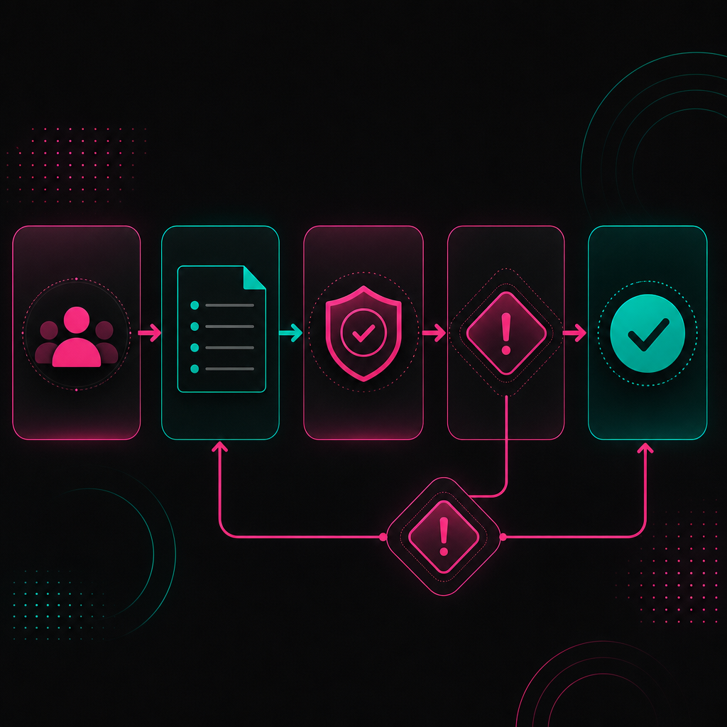 Remote delivery system from role definition to completed work