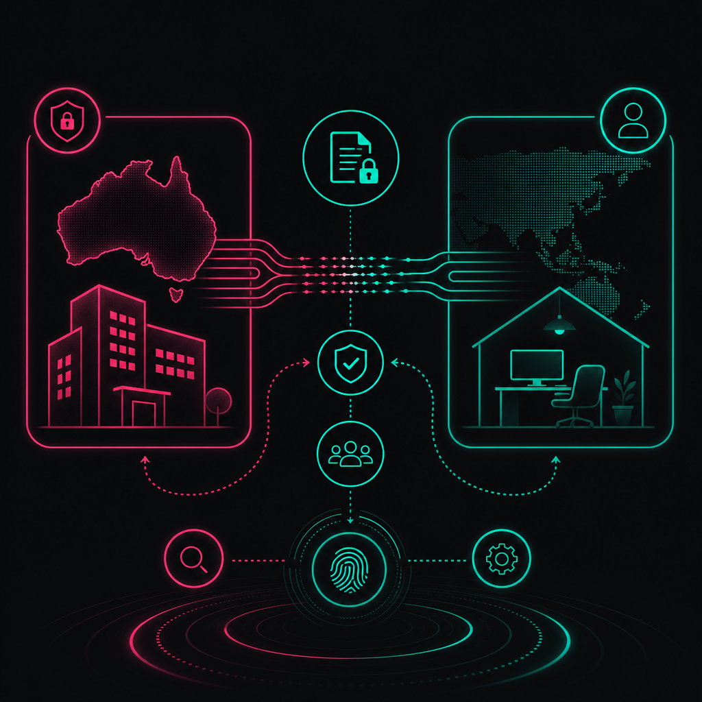 Offshore staffing data and compliance controls