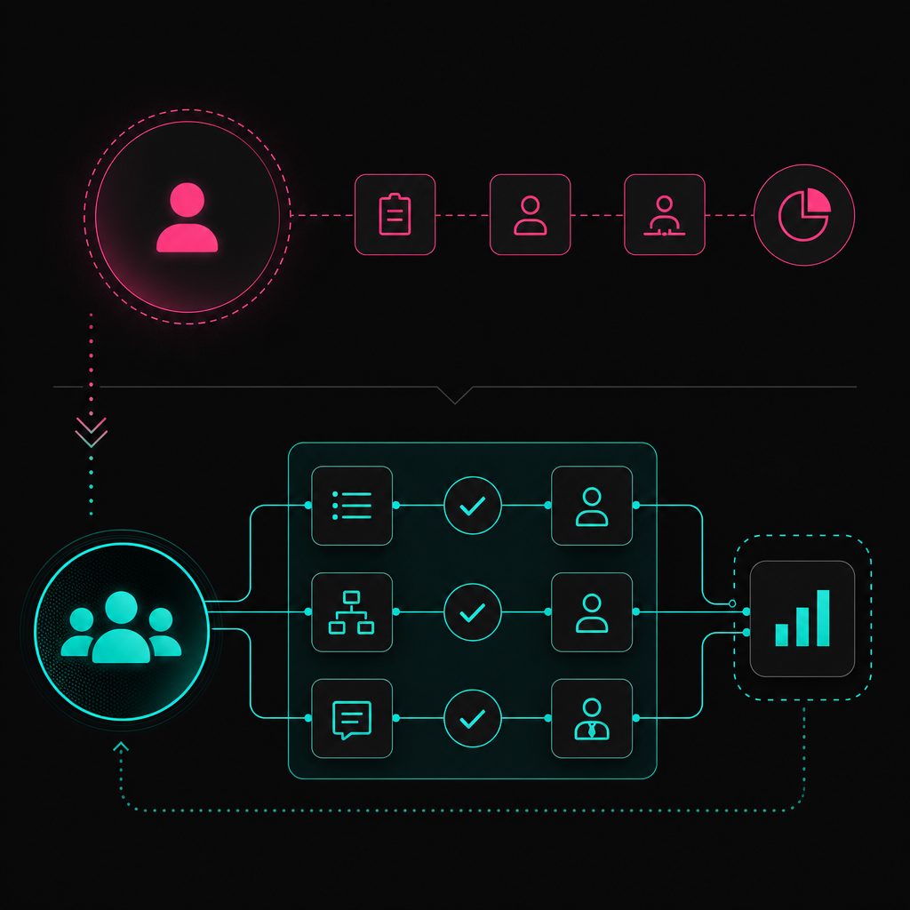Comparison of isolated offshore hiring and structured remote delivery